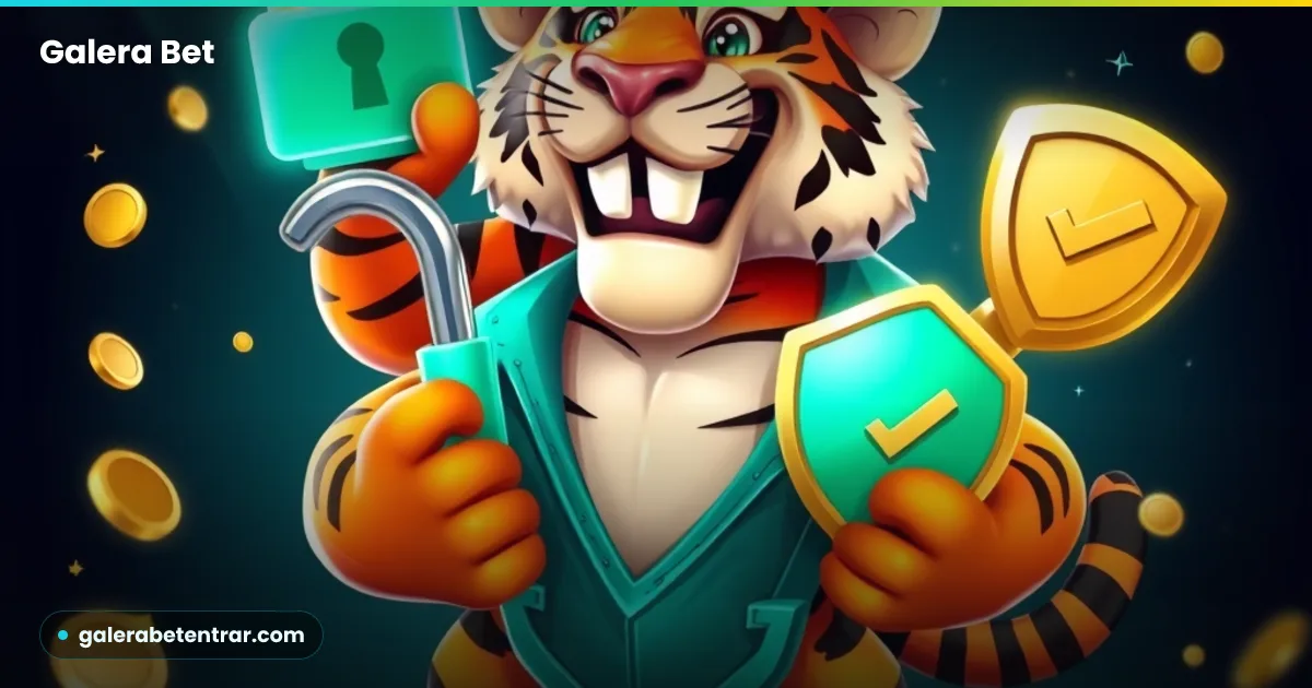 Login pelo aplicativo da Galera Bet