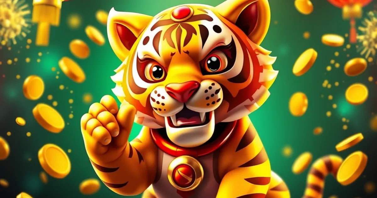 Fortune Tiger em ação