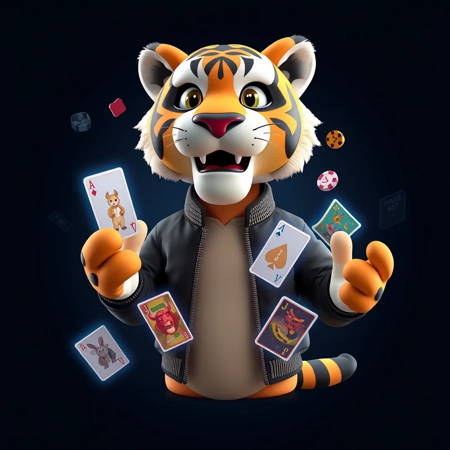 Mascote do Horariospagantes apresentando os jogos mais populares